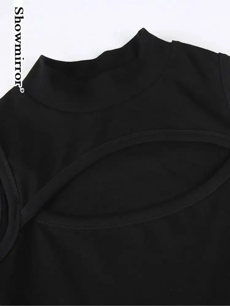 Body gótico de Harajuku para mujer, ropa Y2K, camisola Sexy con Espalda descubierta, monos calados, Top, camisa de playa para verano, Tops para el cuerpo — image 5