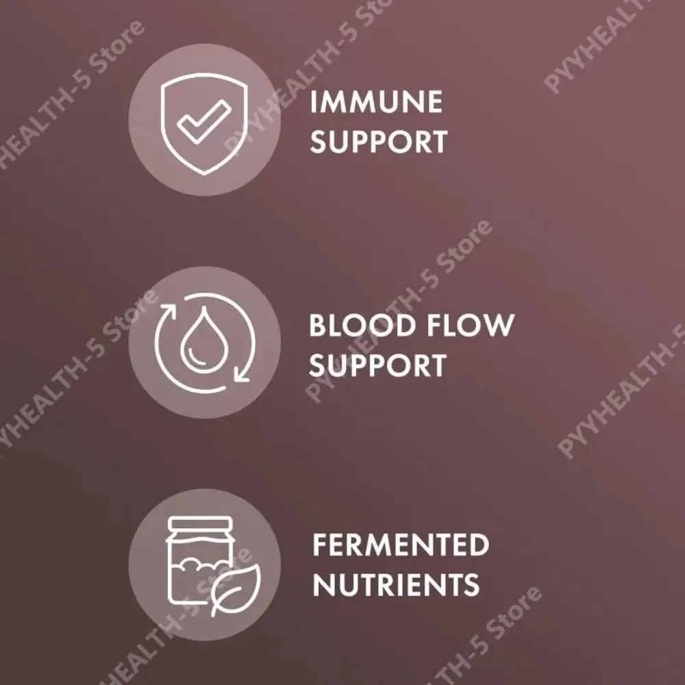 Fermented Black Garlic Capsules for Adults - Supports Overall Wellness Circulation & Antioxidant Health 60 Capsules Non-GMO — image 6