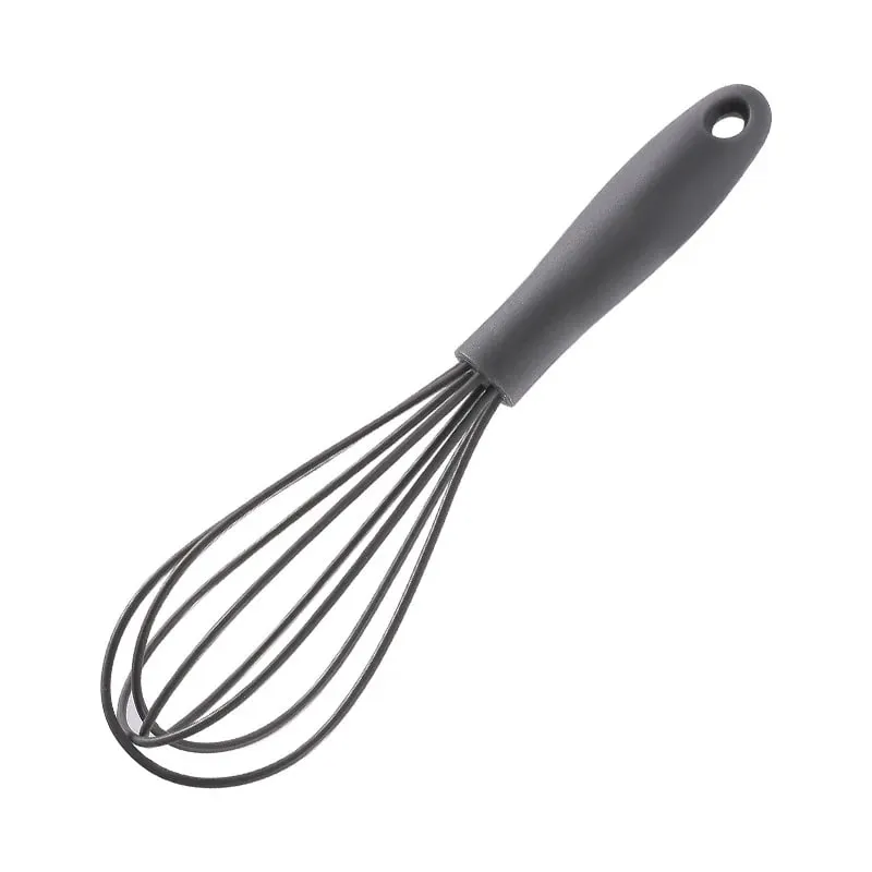 6-inch Mini Children's Silicone Egg Beater Household Manual Cream Egg Mixer Kitchen Baking Tool — image 7