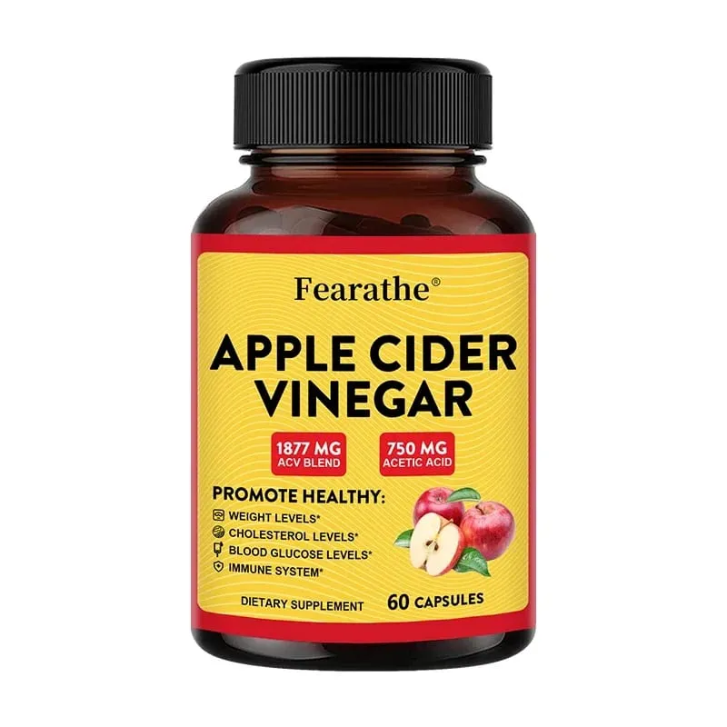 Apple Cider Vinegar Capsules with Zinc & Vitamin D3 Support Metabolic Immune Digestive Gut Wellness & Daily Body Management — image 9