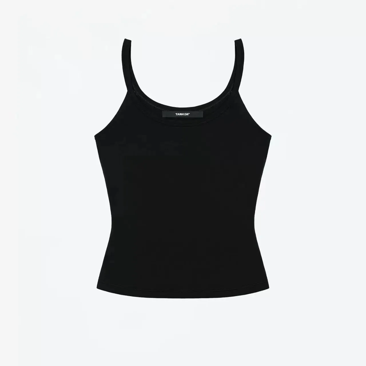 Tank American Style Crew Neck Slim Fit Stretch Basic Crop Top Sweet & Cool Sexy Camisole Vest