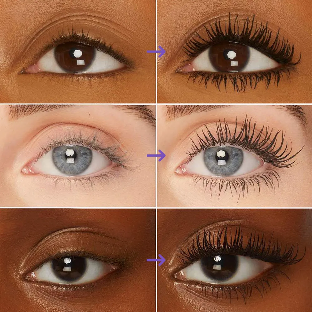 5D Mascara Waterproof Long Lasting Volumizing Curling Lengthening Smudge Proof Colored Eye Make Up Party Festival Cosmetic — image 6