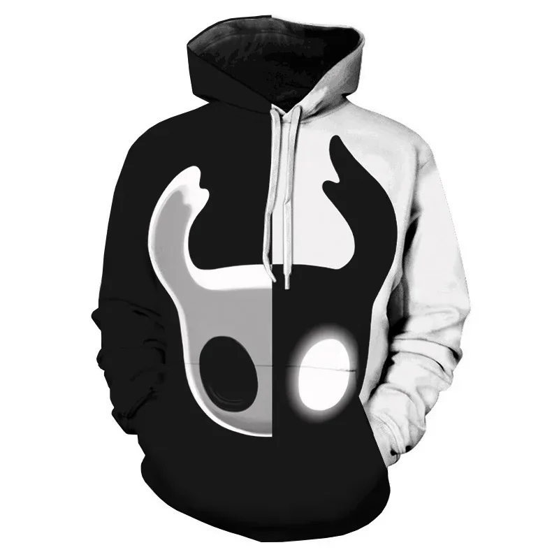Hollow Knight Game 3D Print Hoodies Men Women Casual Fashion Oversized Sweatshirts Hoodie Harajuku Pullovers Tracksuit Clothing