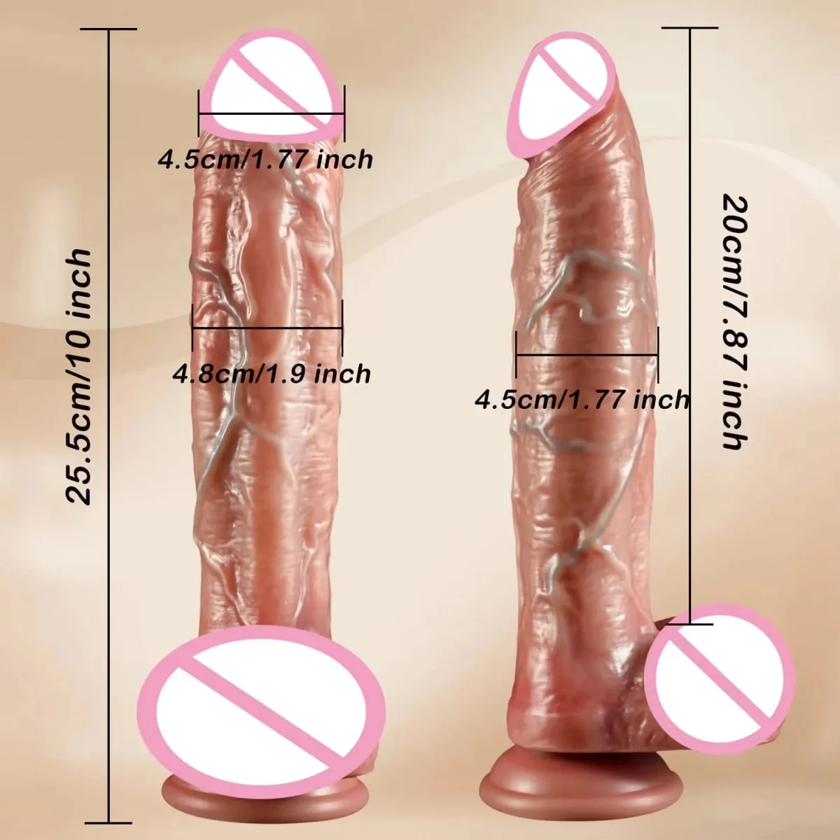 Realistic Dildo Vibrator Telescopic Penis Sex Toys Thrusting Heating For Women Masturbation Sexy Adult Penetration Anal Dildos — image 5