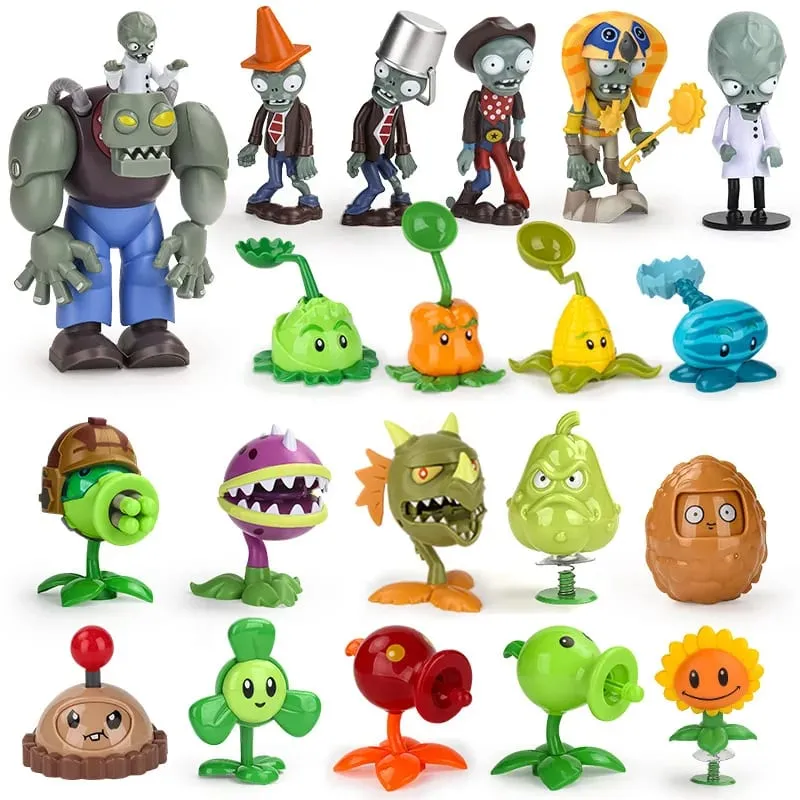 PVZ 2 Character Mini Figurine Complete Collection Peashooter Figure Scene Map Accessory Indoor Decor Holiday Collectible Gift — image 5