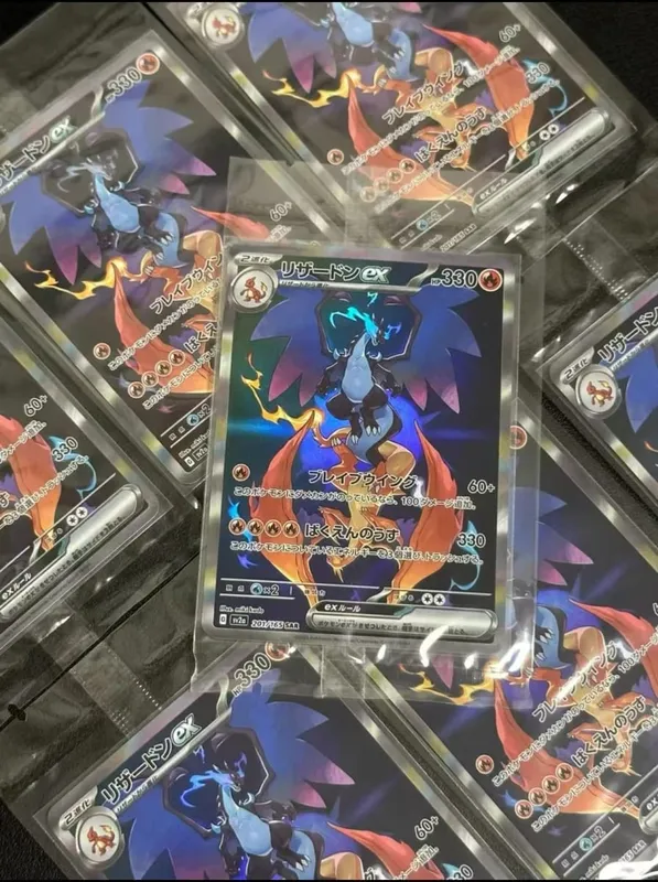 Diy Self-control Ptcg Pikachu Charizard Venusaur Blastoise Pokemon Card Anime Collection Cards Gift Toys — image 20