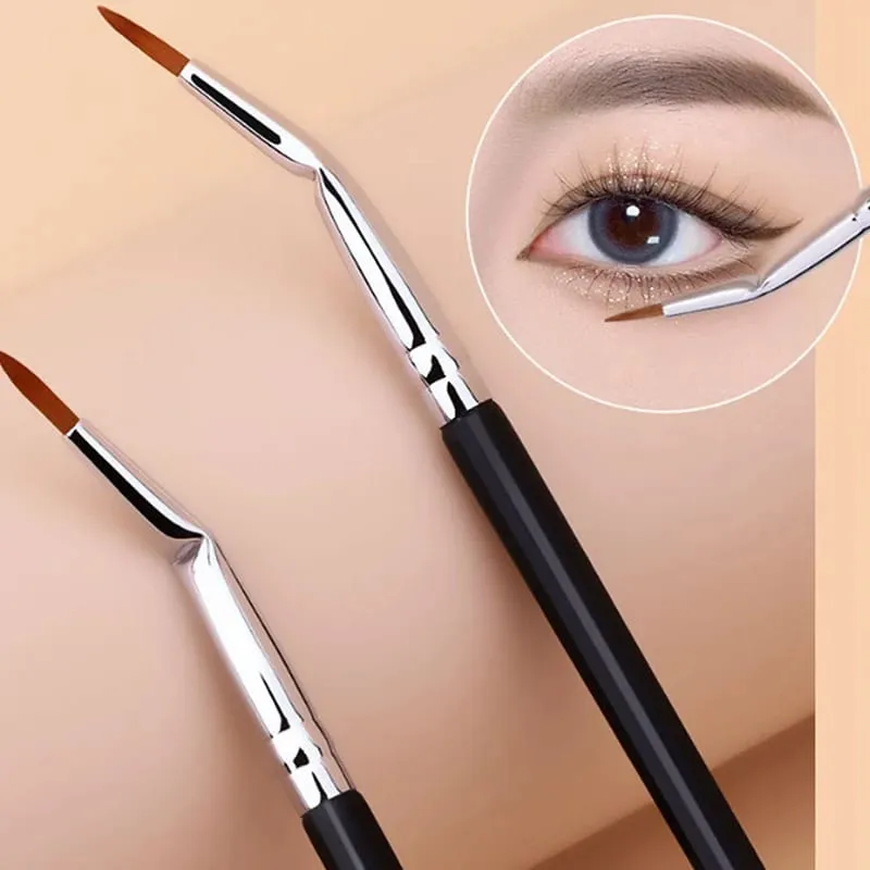 1pc Eyeliner Brushes Angled Liner Makeup Brush Pointing for Gel Liquid Powder Synthetic Hair Eyes Cosmetic Tools — image 1