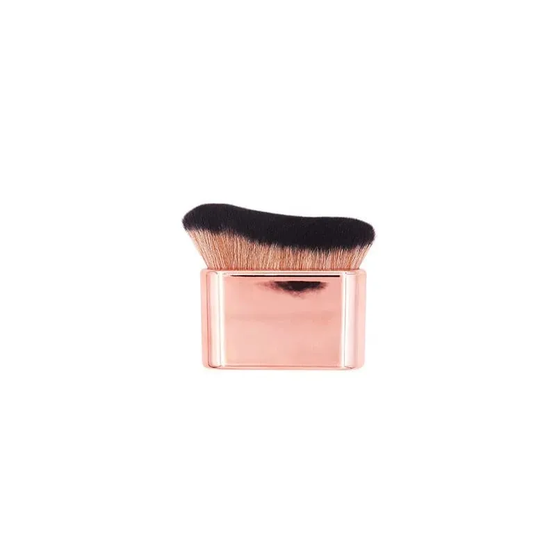 1PC Golden Large Self Tanning Blend Brush Professional Kabuki Brushes Powder Foundation Blusher Shadow Bronzer FaceandBody Brush