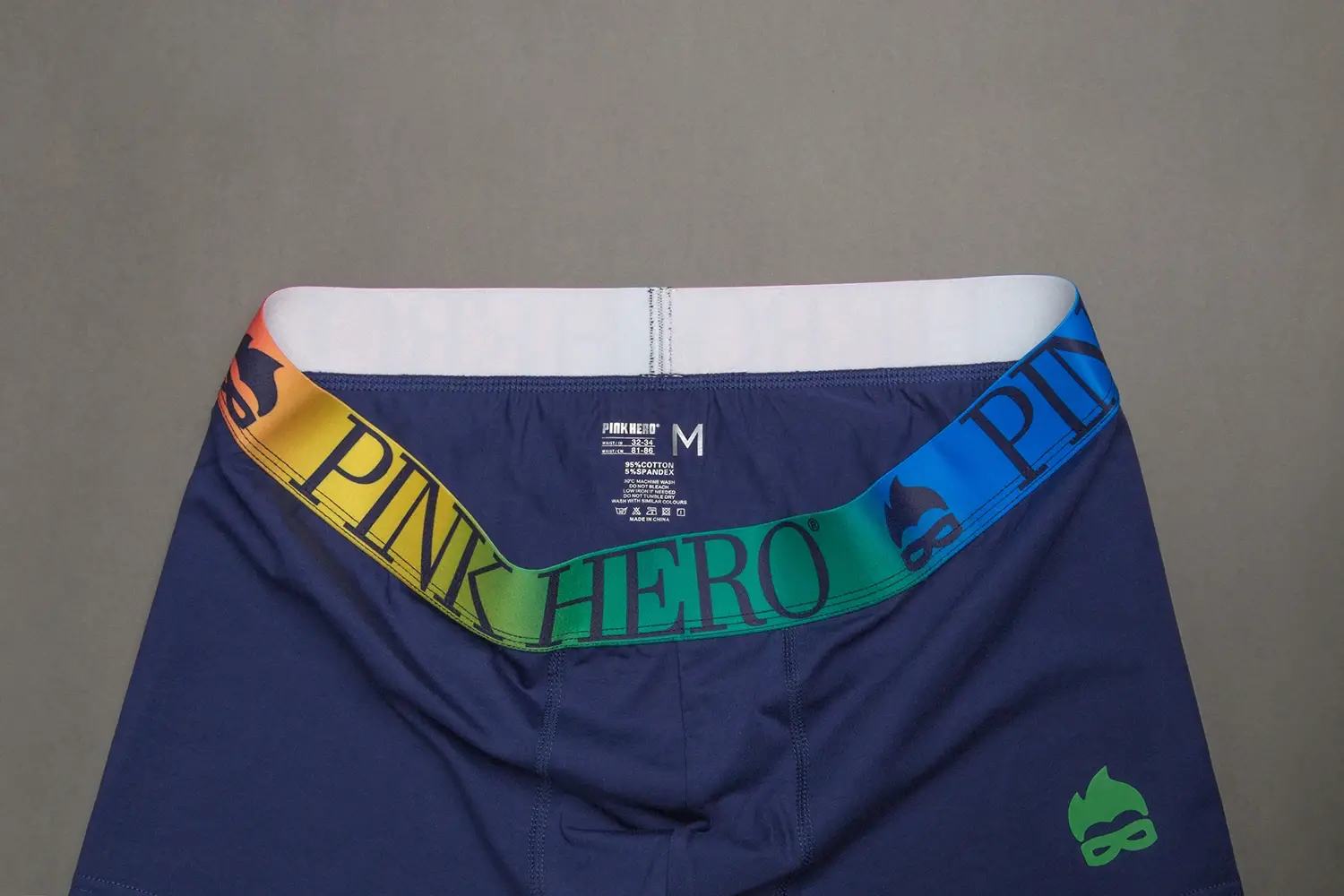 Unterwäsche, bequeme und weiche Boxershorts, Standardgröße in Europa und den USA, lustiger Bund des Regenbogens — image 6