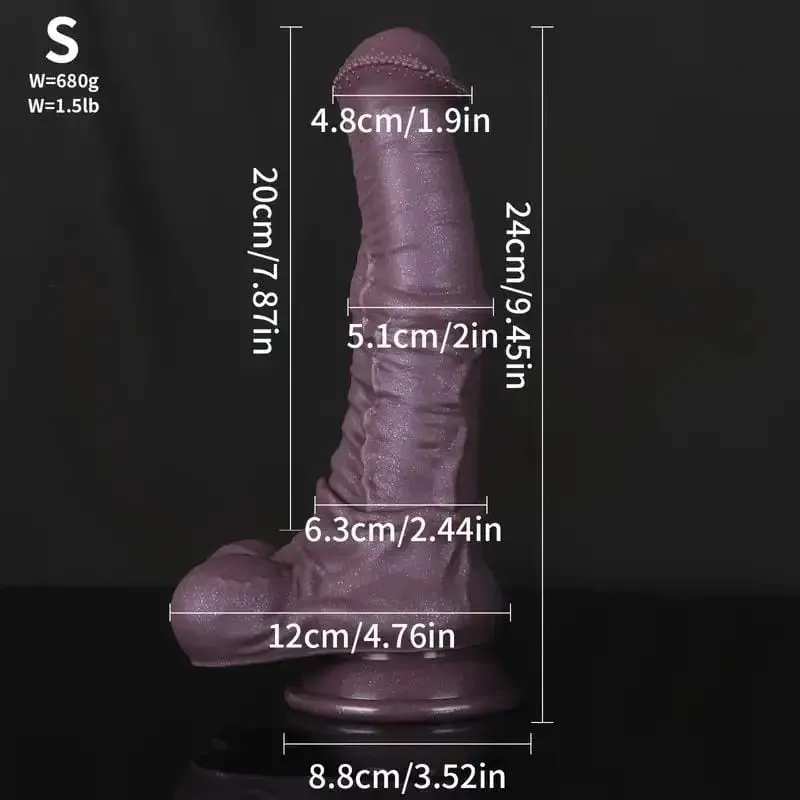 Extra Large Horse Dildo 3.2'' Diameter Monster Big Dildos With Suction Cup For Anal Animal Fantasy Sex Toys For Women Men Gay 18 — image 9