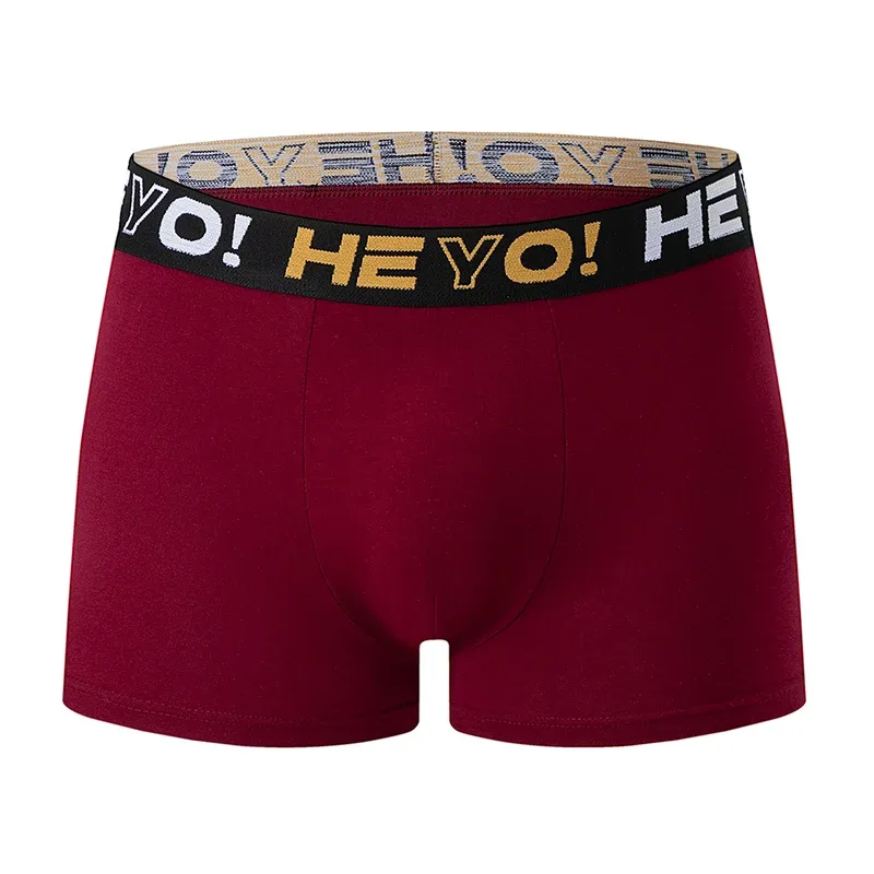 4 Piece Set Of Men's Cotton Comfortable Soft And Versatile Underwear Plus Size Casual Boxer Shorts Sports Cycling Base Shorts — image 4