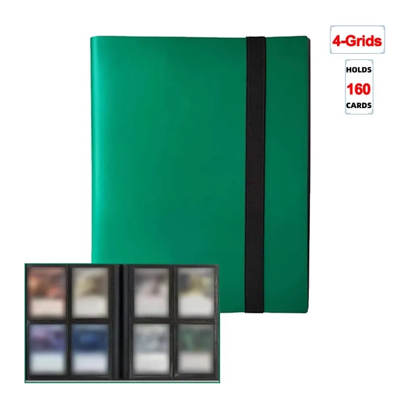 160/360/480/540 Cards Capacity Pocket Holder Binders Albums For Game Card Book Sleeve Holder Large-capacity Card Binder Notebook — image 9