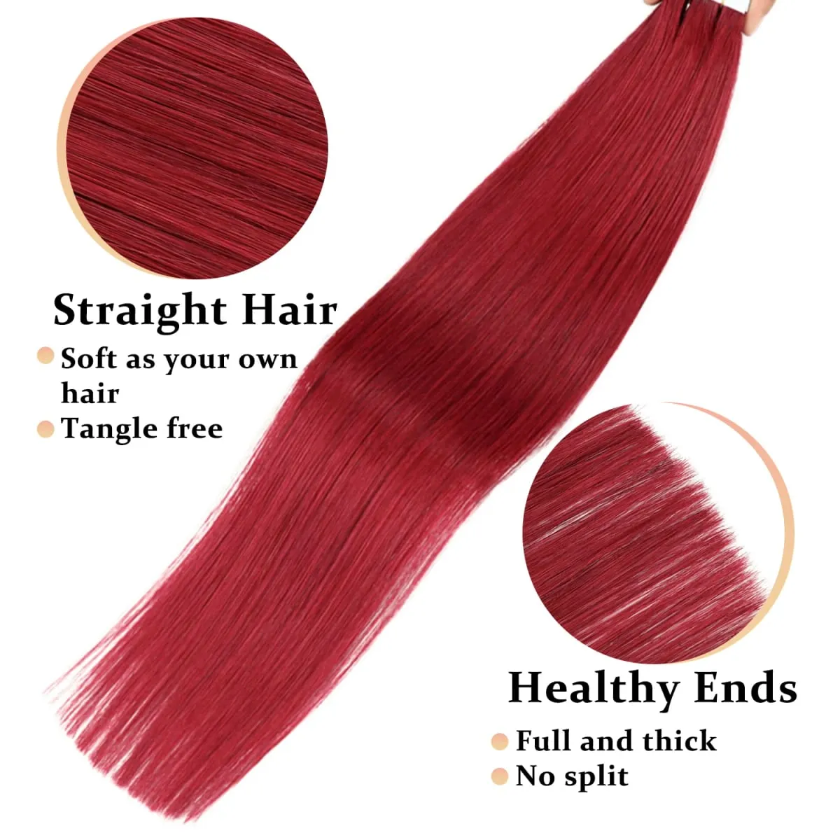 Tape in Hair Extensions Human Hair Silky Straight Tape ins Human Hair Extensions 20 Pcs/Pack Real Human Hair Tape in Extensions