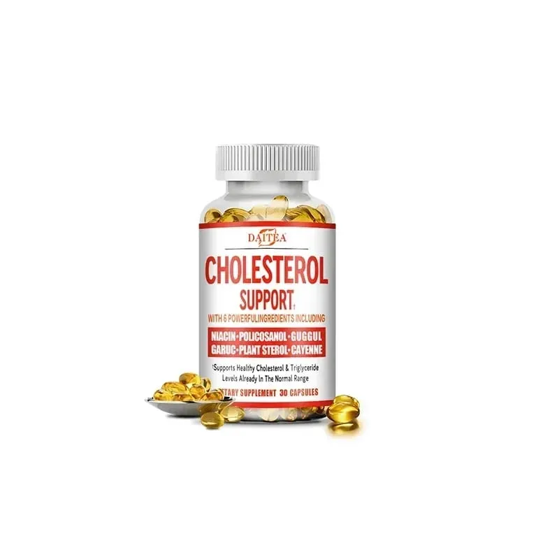 Daitea Cholesterol อาหารเสริม - ลด LDL และไตรกลีเซอไรด์ ระบบภูมิคุ้มกันบรรเทาความวิตกกังวลตามธรรมชาติสุขภาพต่อมหมวกไต — image 8