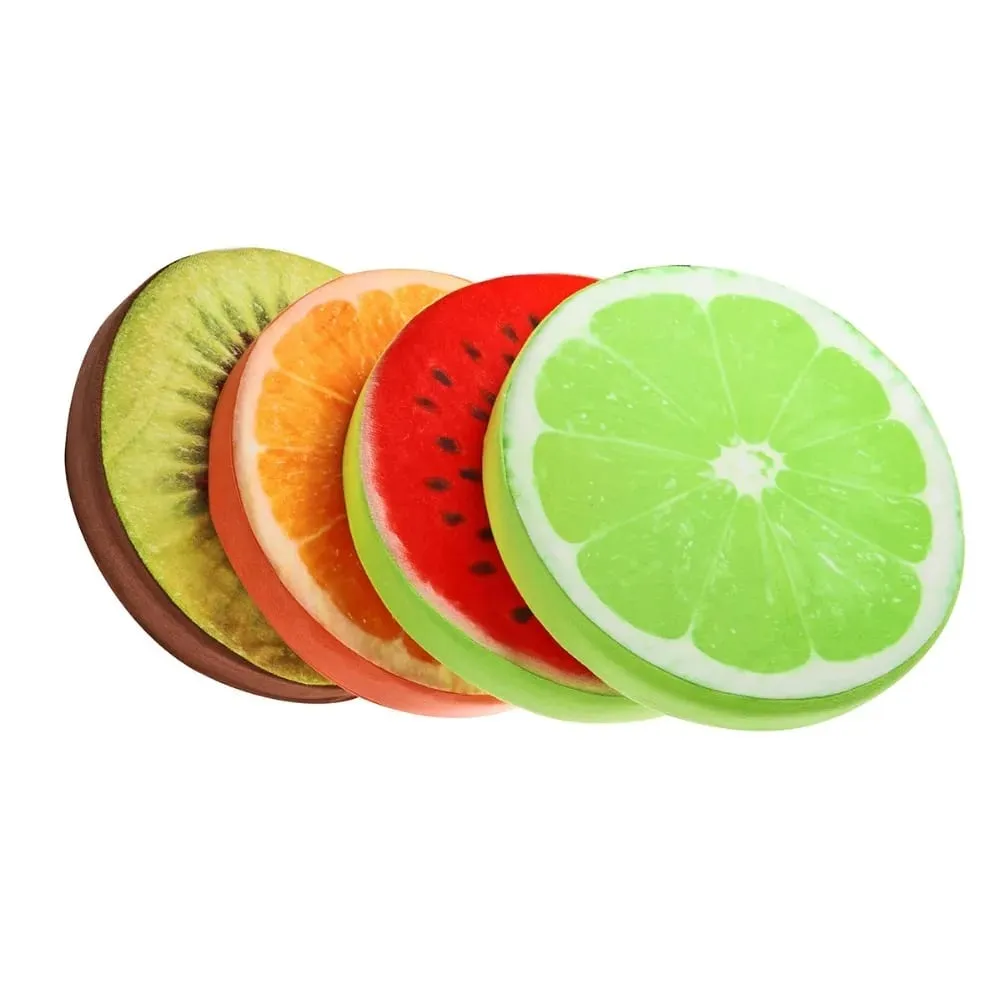Kindergarten Office Sofa Pillow Funny Round Pillow Seat Pads Fruit Seat Pads Chair Cushions — image 5