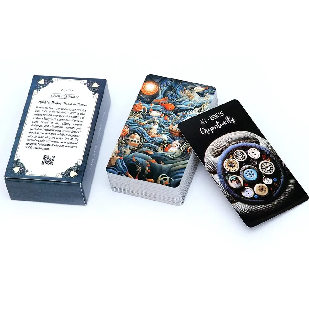Lumicela Spiritual Crafting Tarot Deck Oracle Card Fate Divination Leisure Entertainment Family Gatherings Tarot Card Board Game — image 5