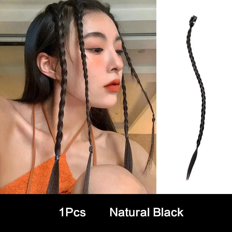 1Pcs Synthetic Braid Wig with Strong BB Clips Lightweight Box Braid Ponytail Hair Pieces for Women Fashion Accessory — image 8