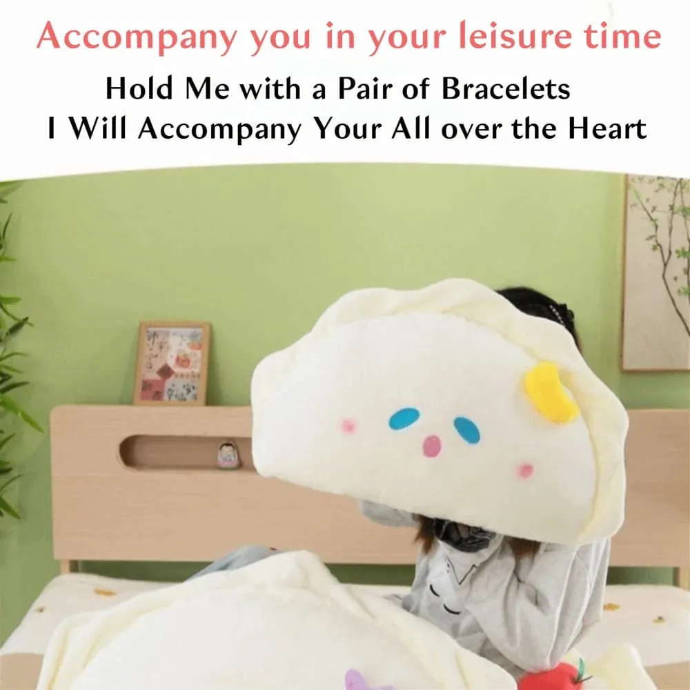 Cute 50cm Pillow Stars Moon Dumpling Apple Cartoon Cloud Great Gift — image 3
