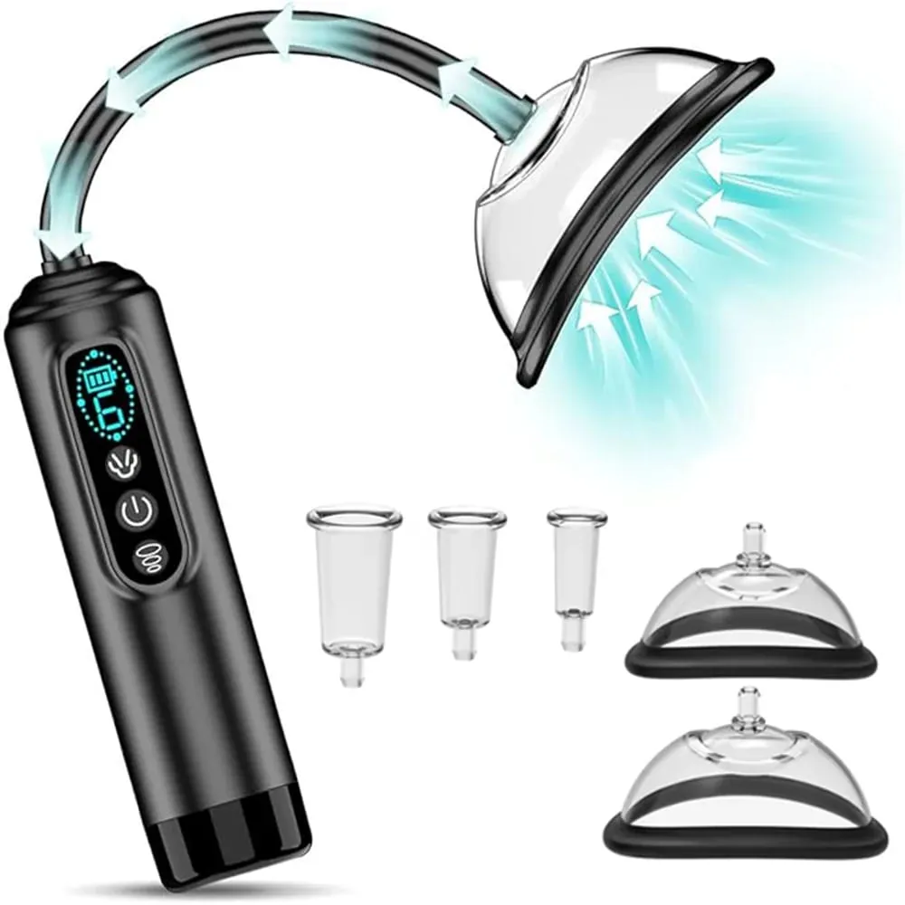 Electric Clit Sucker Vibrator Pussy Pump Nipple Sucking BDSM Vacuum Vagina Clitoral 6 Suck Modes Suction Sex Toys for Women — image 1