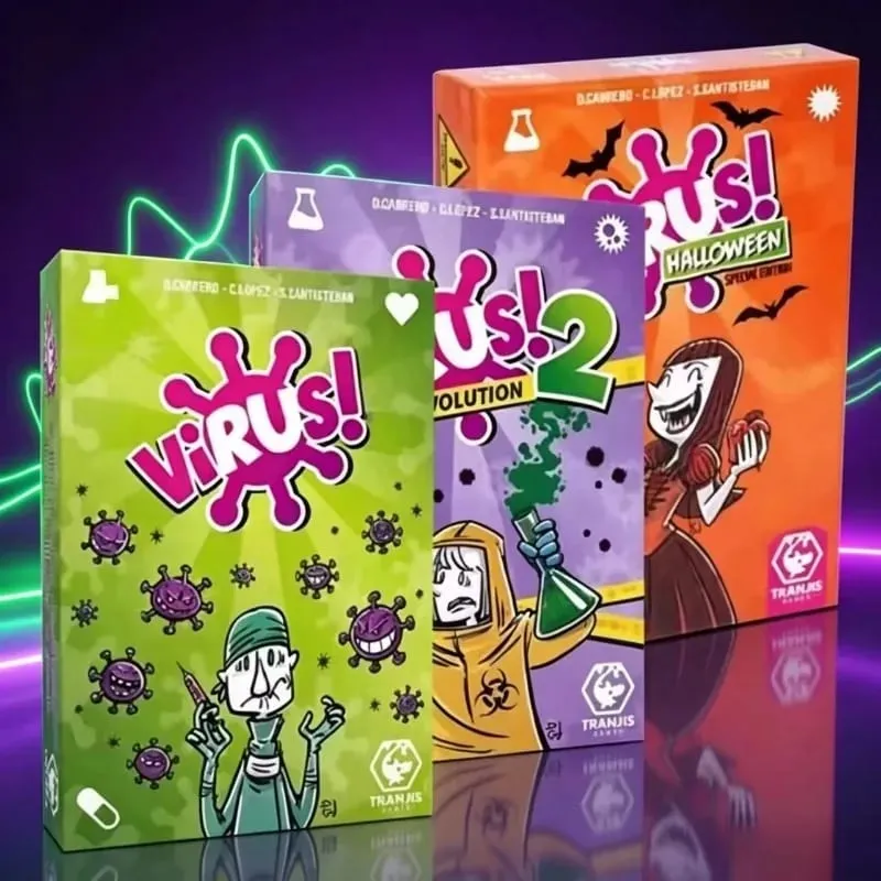 Interesting Virus Card Game & Virus Evolusion 2 The Contagiously Fun Party Board Game for Wedding Birthday Party Board Game — image 3