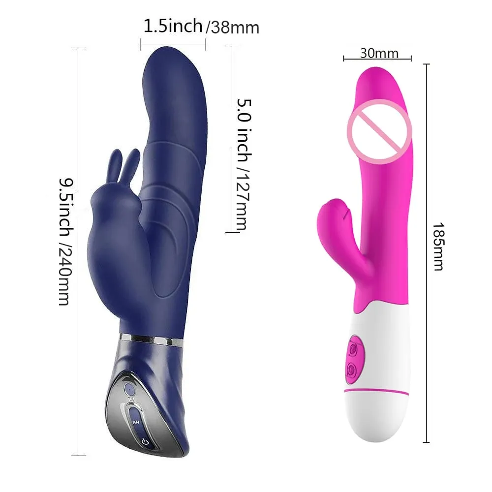 Brands Rabbit Vibrators For Women Clitoris Vaginal Nipple Stimulator Anal Plug Fake Dildos Female Masturbator Sex Toys Erotic 18 — image 6