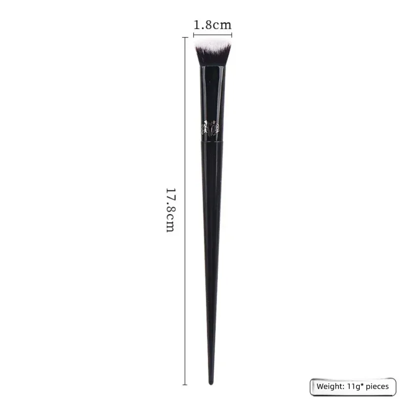 Štětec na korektor na make-up Štětce na make-up z jemných vláken Elegantní černá rukojeť Pudrová tvářenka na oční stíny Štětce na make-up Beauty Tool