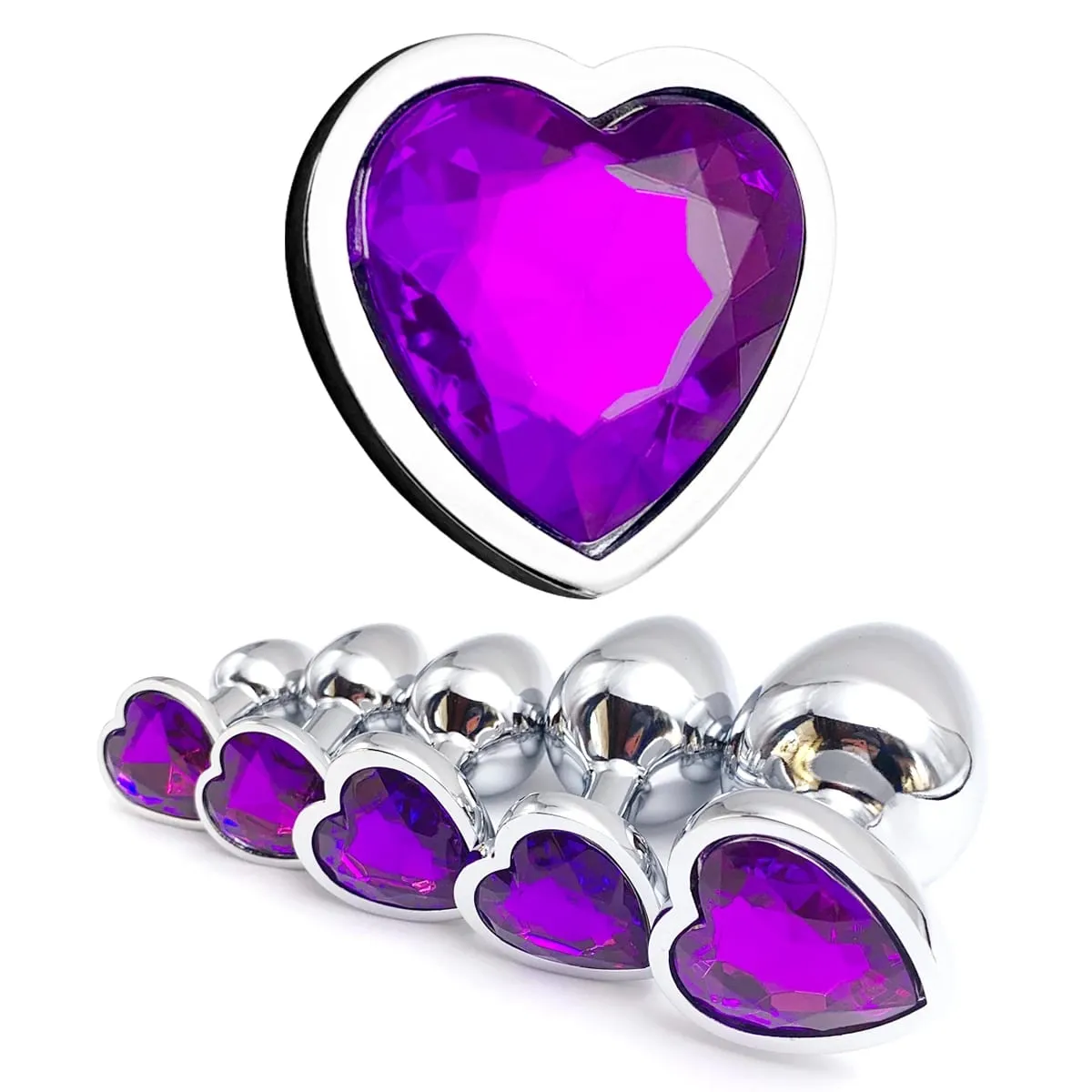 Metal Anal Plug for Women Men Couples Butt Plug Butt Toy Adult Game Masturbator Anal Sex Toy for Adult — image 1