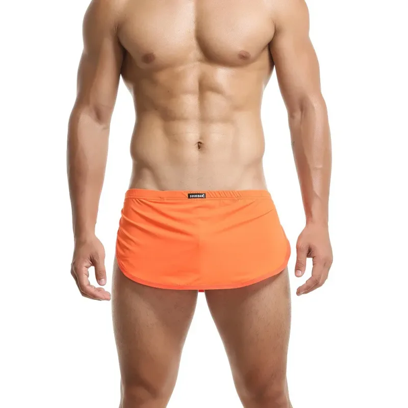 Calças de pijama de seda independentes de duas peças dianteiras e traseiras atacado e agência de comércio exterior roupa interior masculina — image 4