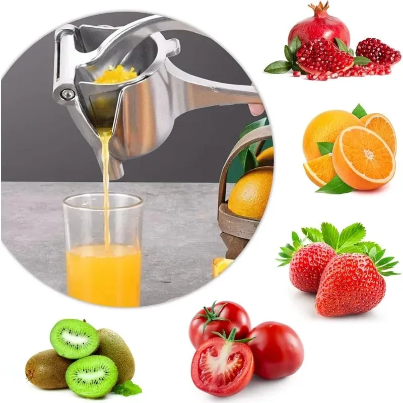 Manual Juicer Fruit Juice Squeezer Detachable Heavy Duty Citrus Squeezer Extractor Tool Premium Quality Metal Alloy Squeezer — image 9