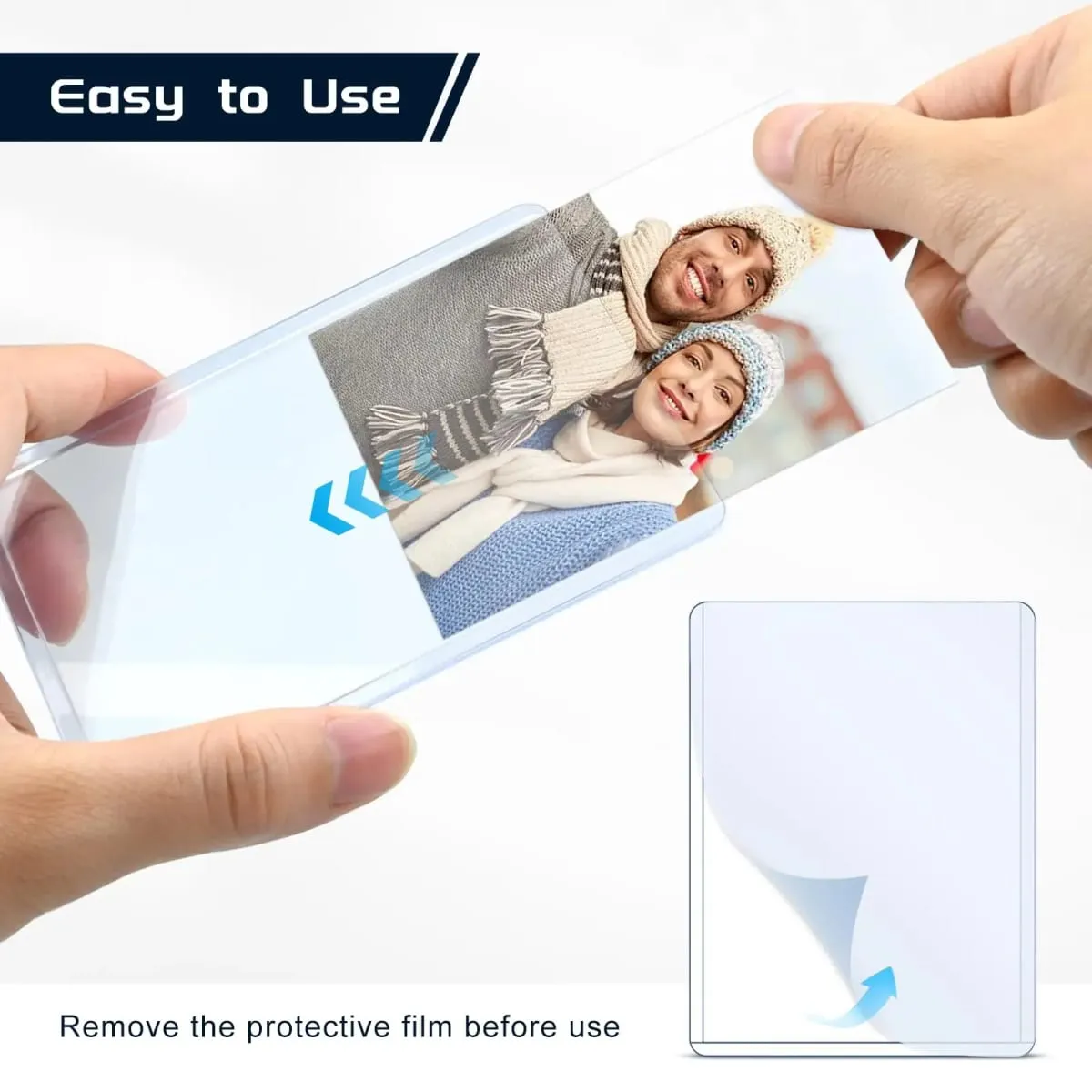 25-150pcs Hard Protective Film Card Sleeves Anti Scratch Holder Protector Fit For YuGiOh Pokemon baseball Sports Cards Toy — image 4