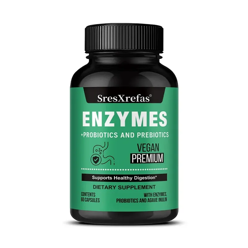 Probiotic Prebiotics & Digestive Enzymes Capsules Colon Cleanse & Detox Supports Gut Health Digestion & Balance Gut Bacteria — image 8