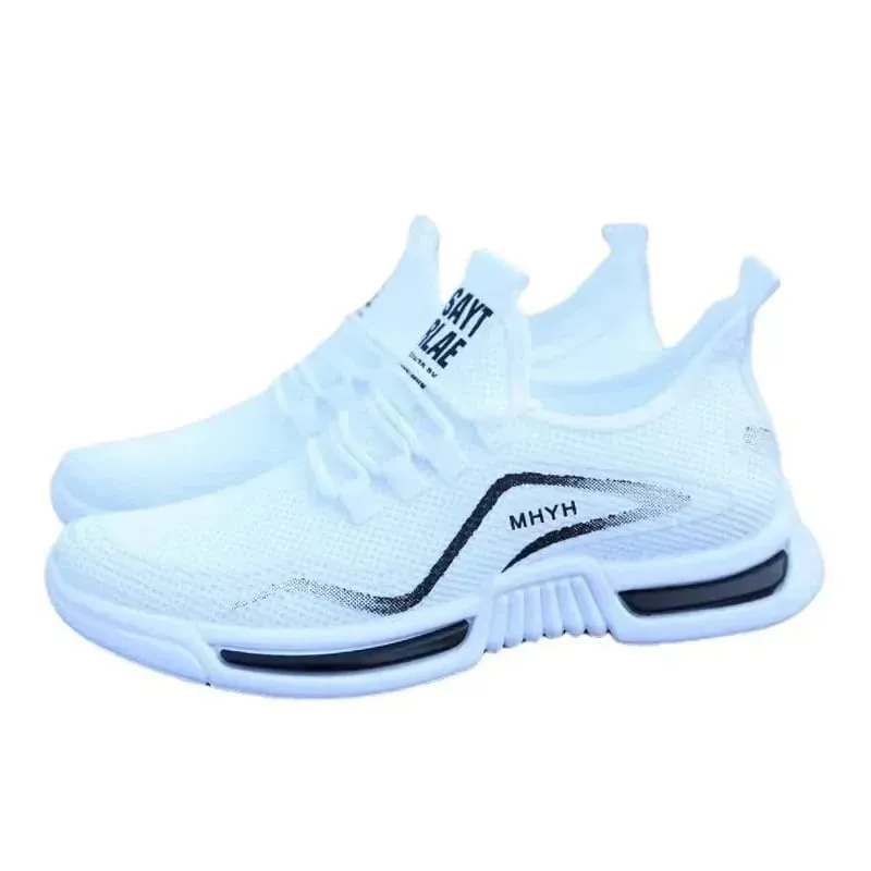 Men Shoes Slip on Fashion Sneakers Male Sport Running Shoes Breathable Gym Training Walking Tennis Shoes Non Slip Workout Flats — image 6