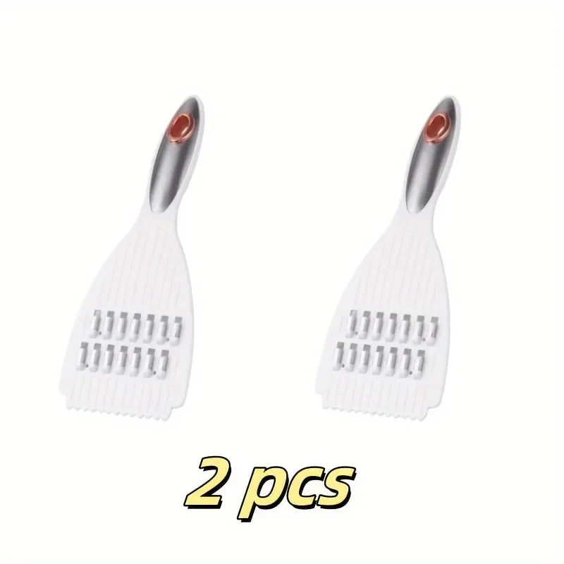 Multi-Functional Vegetable Slicer & Sharpener - Manual Food Cutter for Potatoes Carrots Fruits - Durable Plastic Kitchen Gadget — image 6