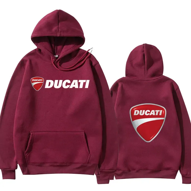 2026 DUCATI Motorcycle hoodies sweatshirts sportswear outdoor motogp cycling All-season fan outfits Men's women's clothing — image 10