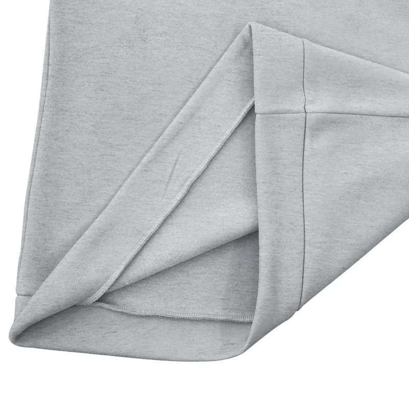 American autumn and winter heavy fleece long-sleeved men's sweater half zipper loose stand-up collar pullover men's sweater — image 30
