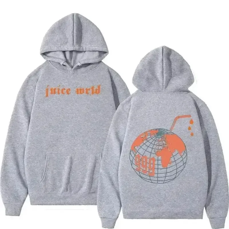 Juice WRLD Hoodies Men Women's Hooded Sweatshirts Fashion Hip Hop Casual Pullovers Autumn Boys Girls Black Streetwear Juicewrld — image 6