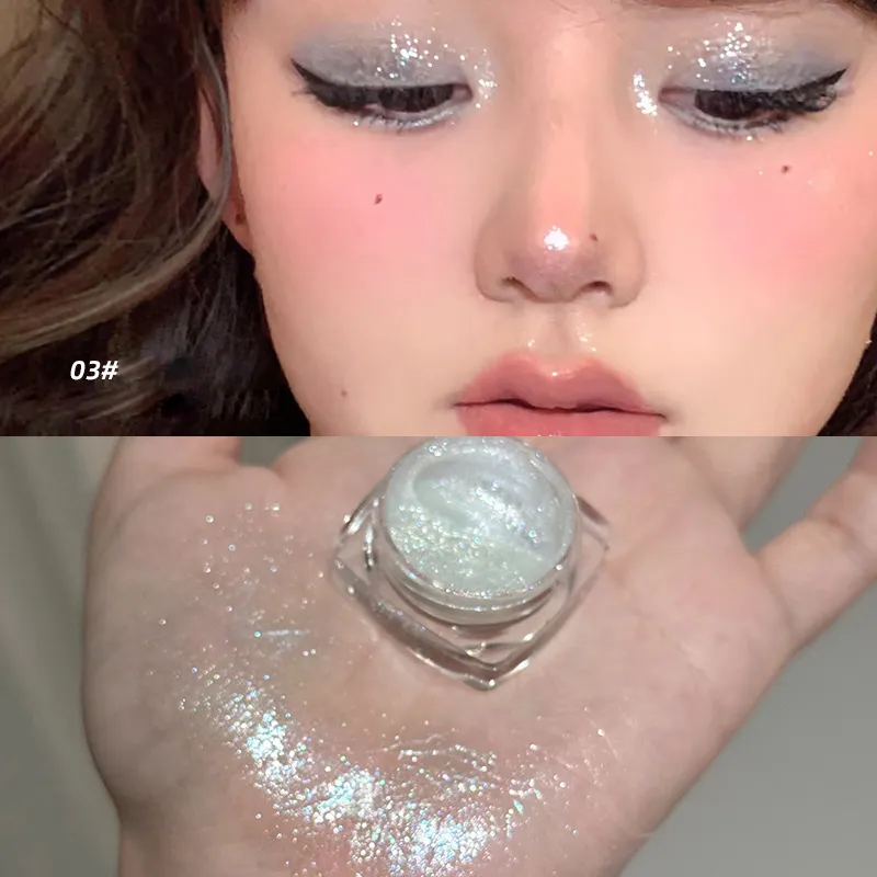Single Eyeshadow - Ultra Sparkle Glitter Silky Matte & Luminous Pearlescent Finishes for Bold & Delicate Daily Eye Makeup Look — image 6