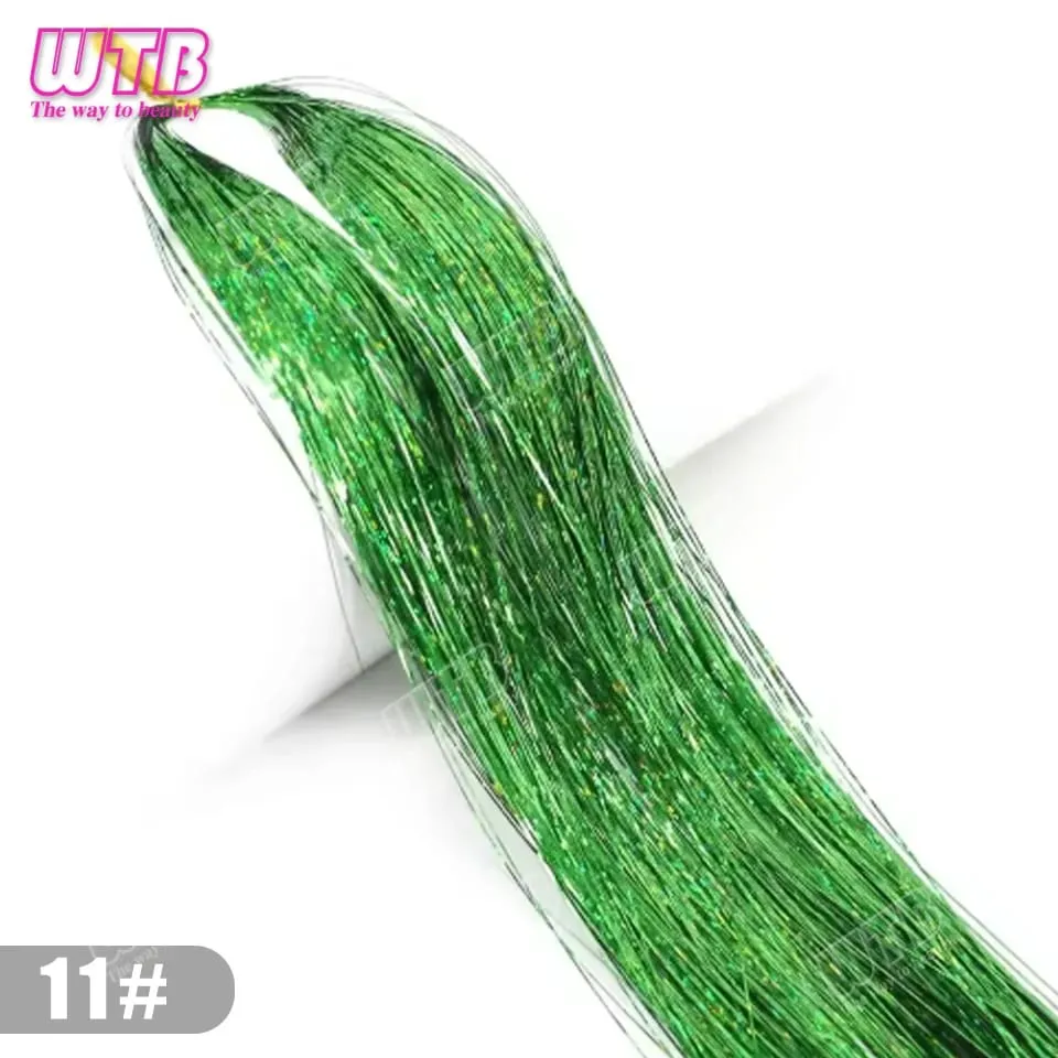 Multi-Color Glitter Synthetic Hair Extension Wig BB Clip Style Suitable for Women and Girls to Wear During Holidays and Events — image 30