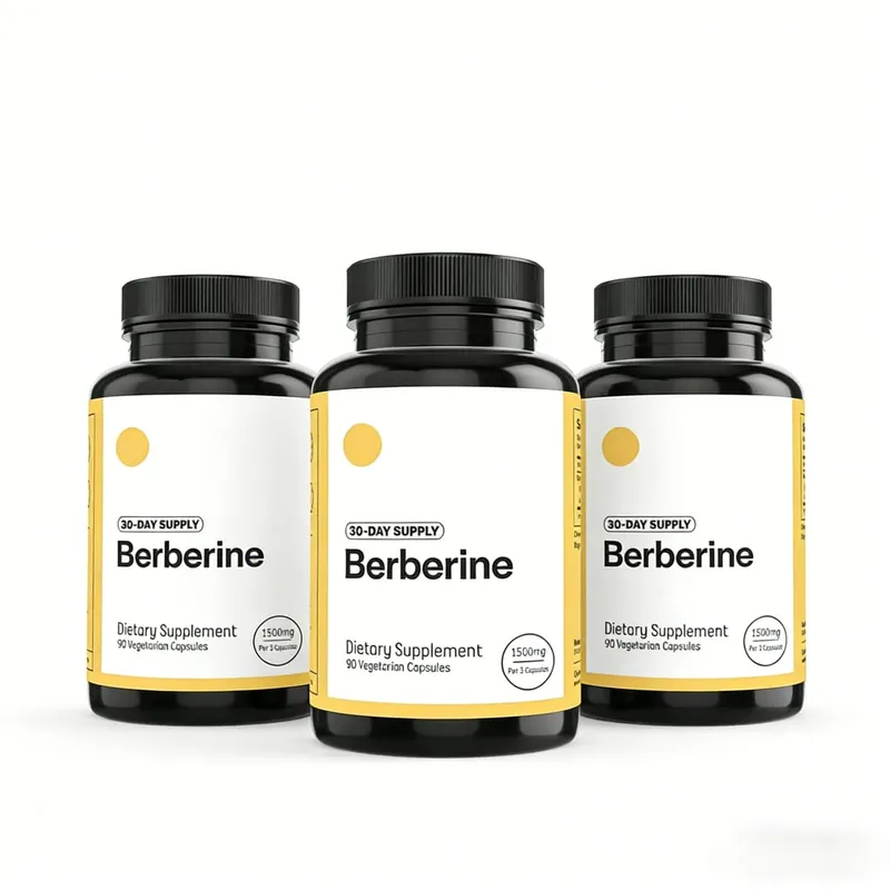 Berberine Supplement 1500mg | Berberine 500mg Per Capsule Supports Metabolic Profiles Hormonal Balance Berberine Supplements — image 7