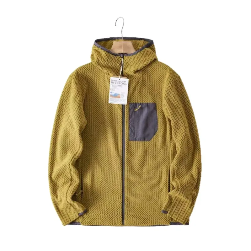 High-quality Men's Zipper Coats for Fall/winter Fashionable and Versatile Warm Hooded Coats Casual Sports Fitness Sweatshirts — image 10