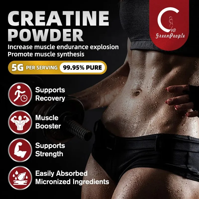 Pre Workout Creatine Powder for Men & Women - Cognitive & Exercise Performance Support - NSF Certified for Sport- 150 Grams