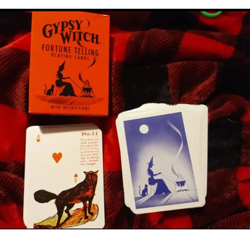 Cartes de Fortune de sorcière gitane, Lenormand Deck, Tarot pour débutants, jeu de cartes Oracle, jeu de société, jouet — image 2