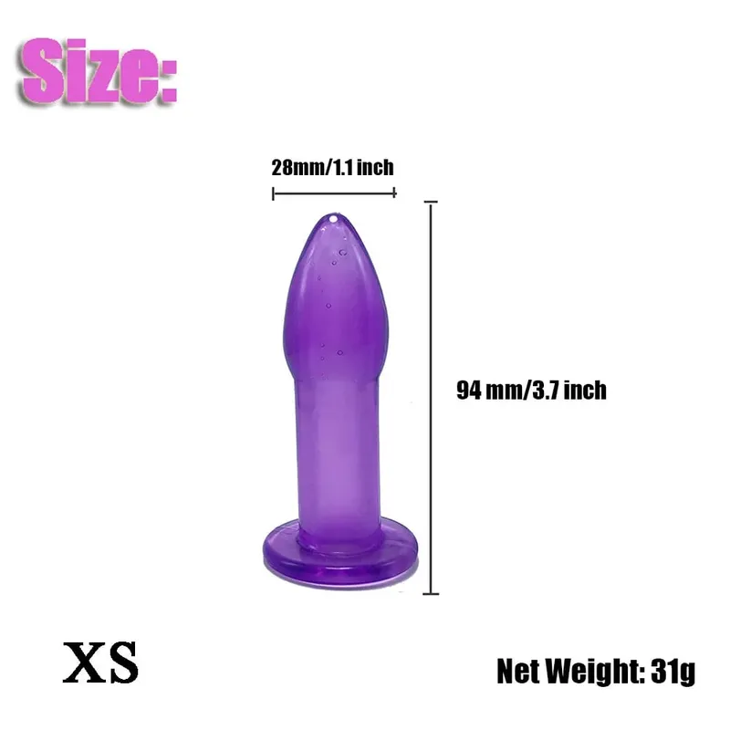 5PCS/Set Anal Plug Bullet Shape Butt Plug Trainer Kit Dilator Progressive Training Adult Sex Toy for Women Men Couples Gear — image 17