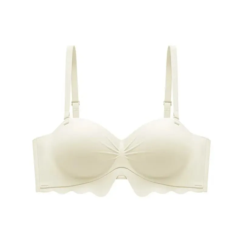 Sexy Seamless Push up Bra No Underwire Small Breast Gathering Anti-sagging Comfortable Lingerie for Women