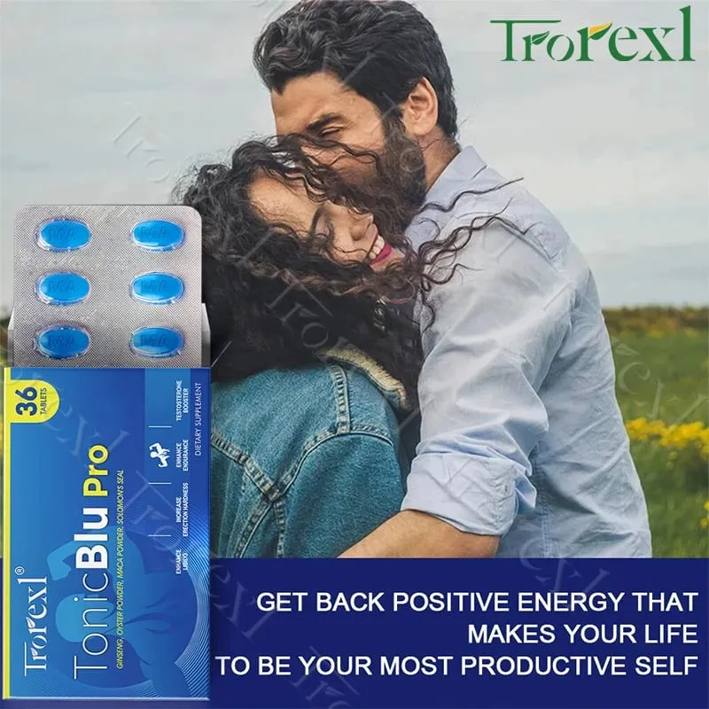 Blue Pill with Oyster Ginseng Maximum Growth Staying Power Male Supplements — image 4