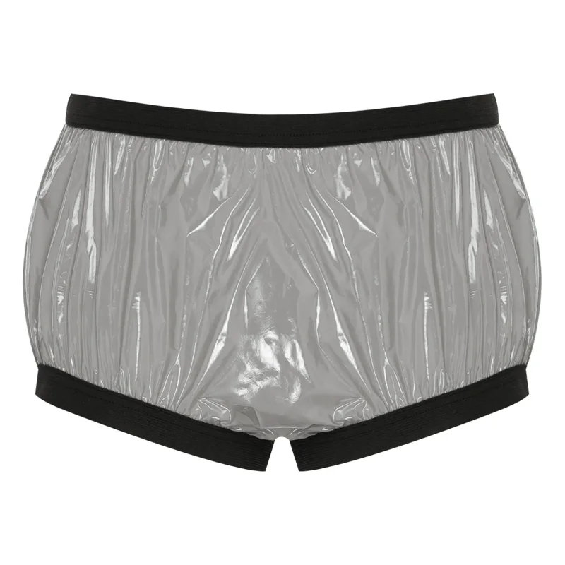 Men Waterproof Diaper Cover Elderly Bedridden Leak-proof Incontinence Briefs Tear-away Washable Adaptive Underwear Swimwear