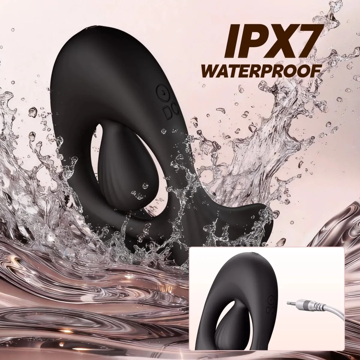 Y-Pao Vibrador Triple Motor Cock Ring Adult Sex Toys for Men Delay Ejaculation Remote Testicle Vibrator Clit Stimulator Couple