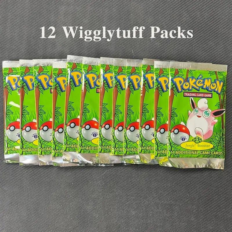 11Cards/Pack PTCG Booster Packs Proxy Card Jungle/Fossil/Base Set Charizard Blastoise Venusaur PKM Board Game collectible Cards — image 22