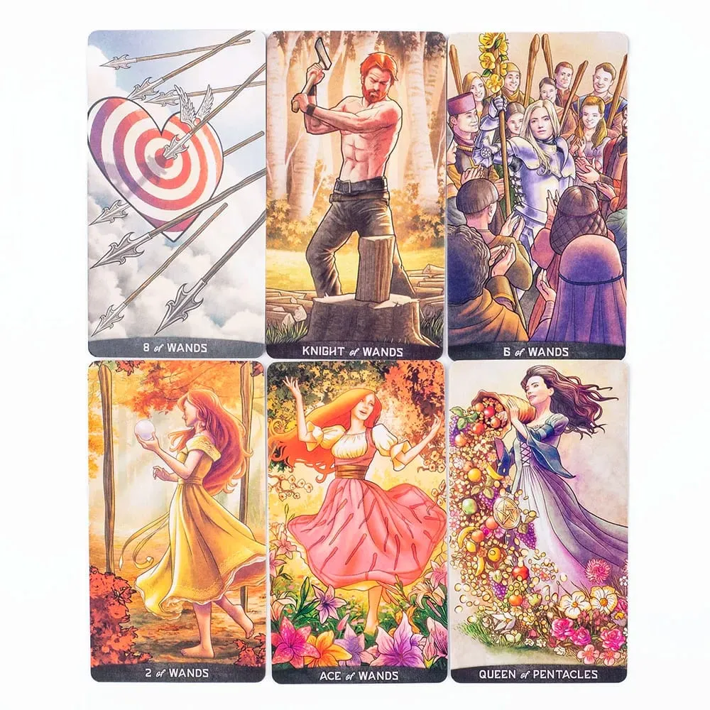 Gregory Scott Tarot 78-Card Deck Tabletop Card ng Mga Panggrupong Laro Para sa Mga Partido Precognition at Divinatio Oracle Set 11.1*6.1cm — image 5