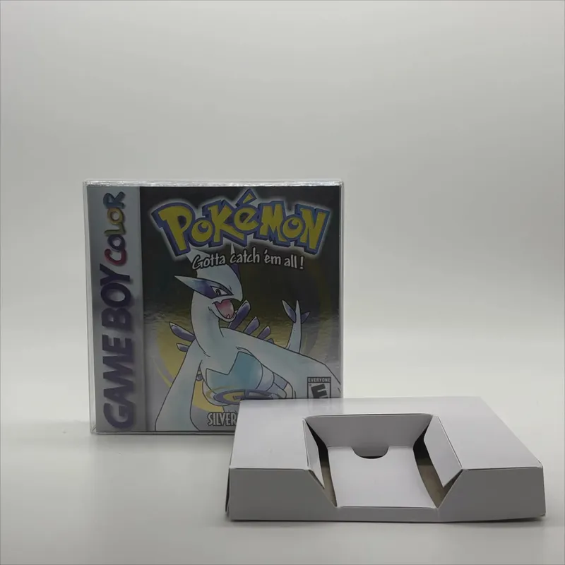 Pokemon Series Blue/Crystal/Gold/Green/Red/Silver/Yellow GBC Game in Box with Manuals for Video Game Cartridge USA Version — image 10
